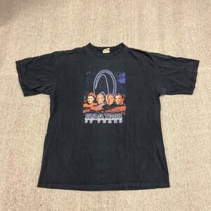 Vintage Star Trek Shirt Mens Large Black 1990s 30 Years Next Generation